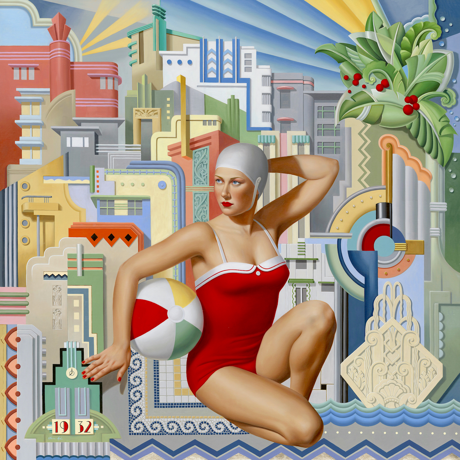 Halcyon 1932 by Catherine Abel | Clayton Utz Art Award 2024 Finalists | Lethbridge Gallery