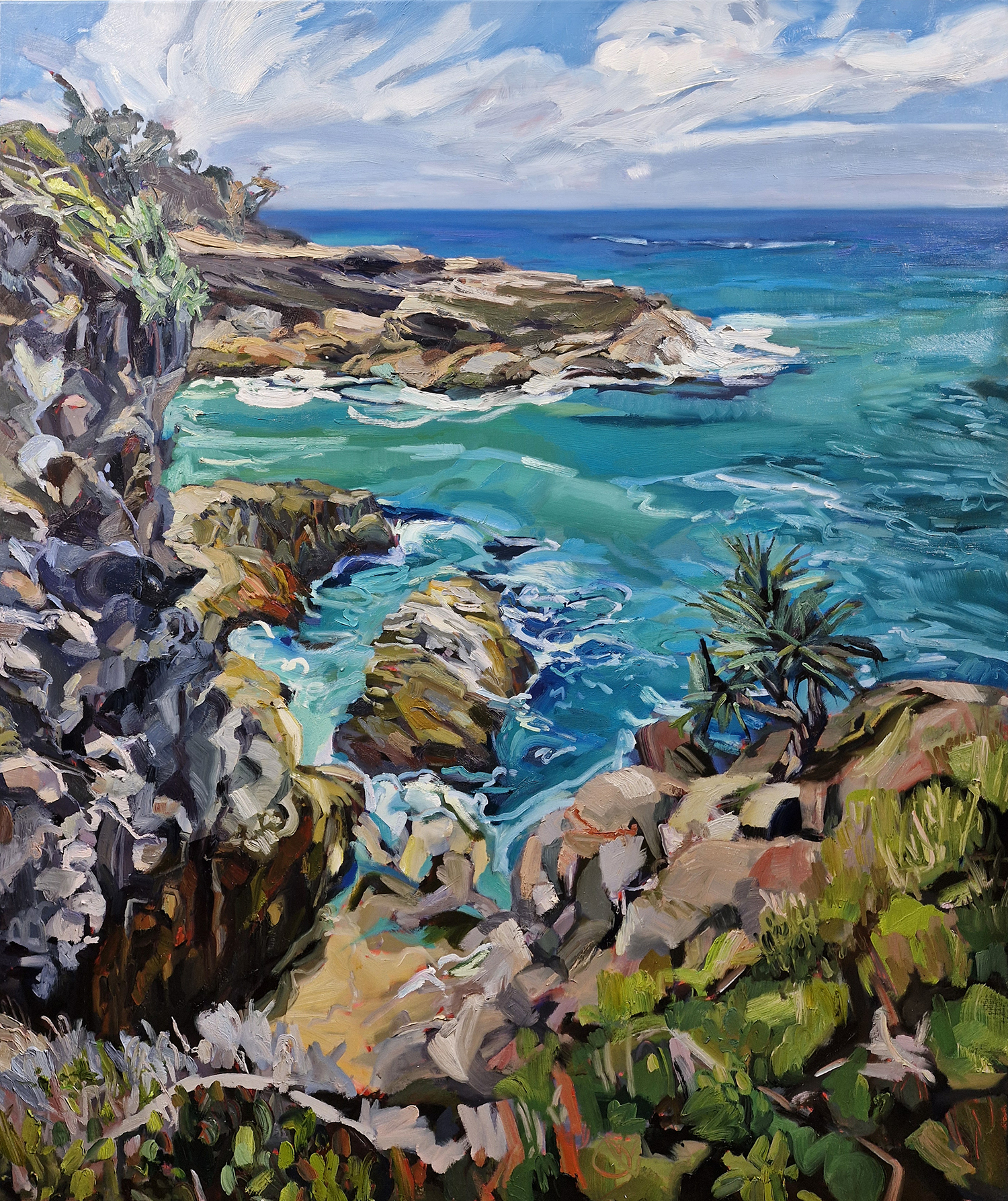 Minjerribah- North Gorge Walk by Kate Marek | Clayton Utz Art Award 2024 Finalists | Lethbridge Gallery