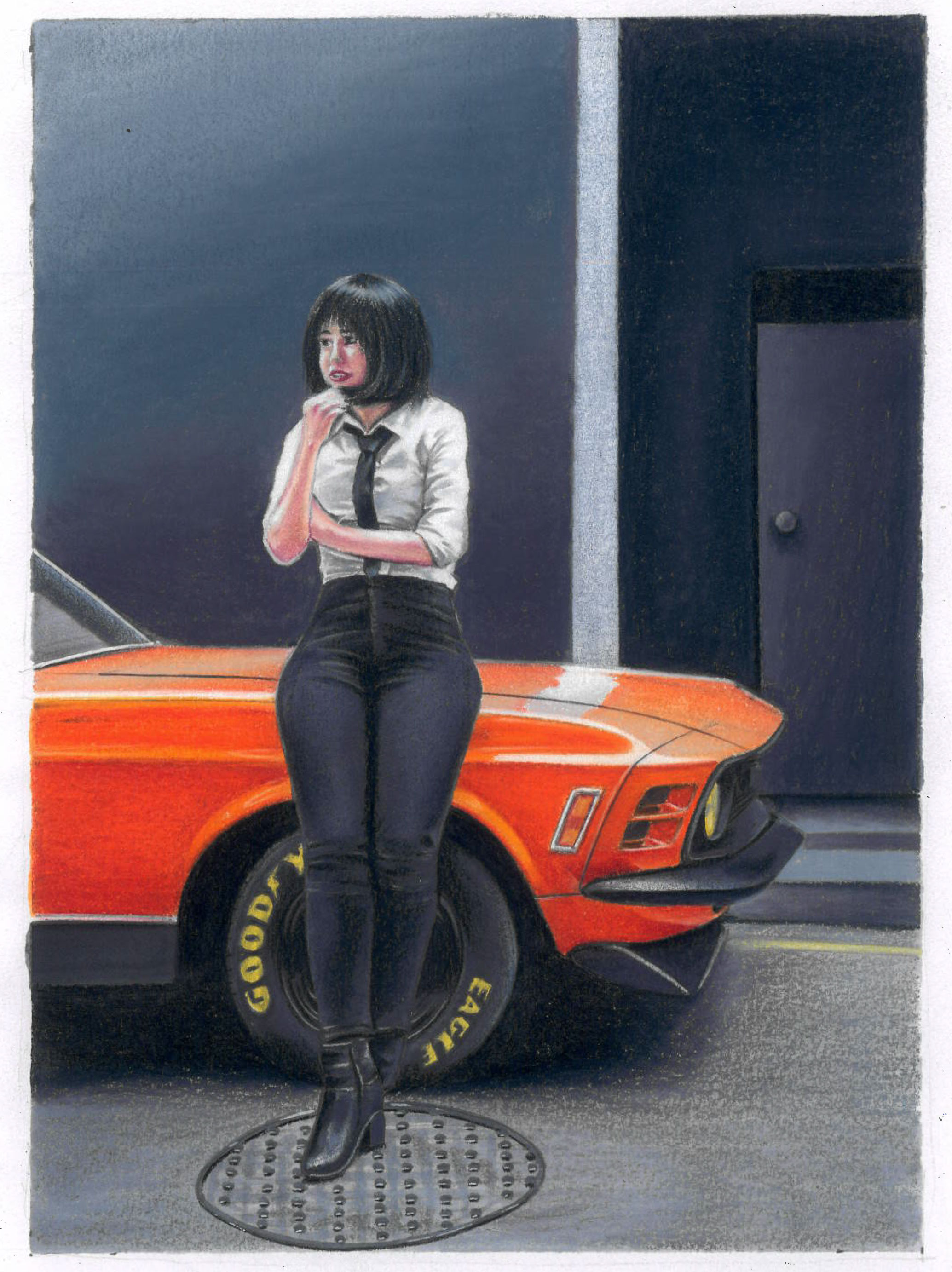 Get off my car! by cristian cross | Lethbridge 20000 2022 Finalists | Lethbridge Gallery