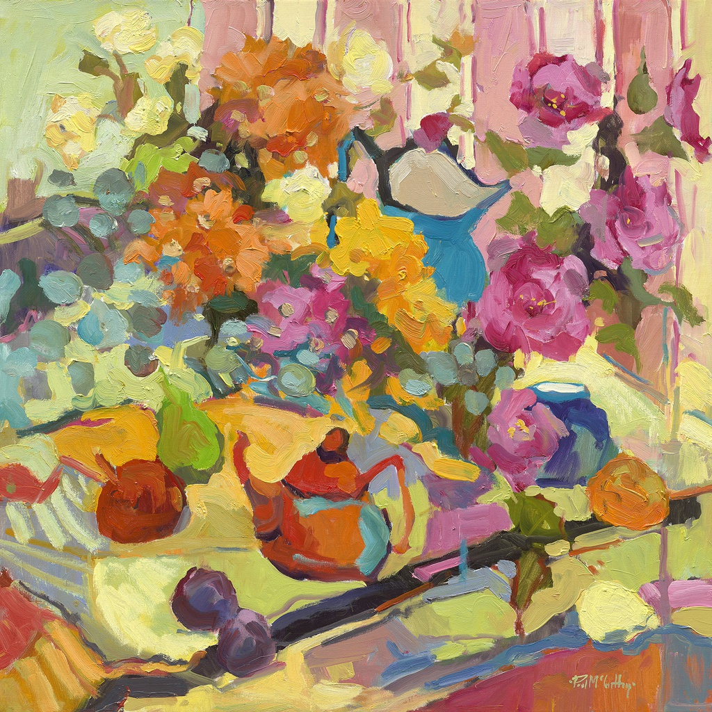 Floral Tea by Paul McCarthy | Lethbridge 20000 2022 Finalists | Lethbridge Gallery