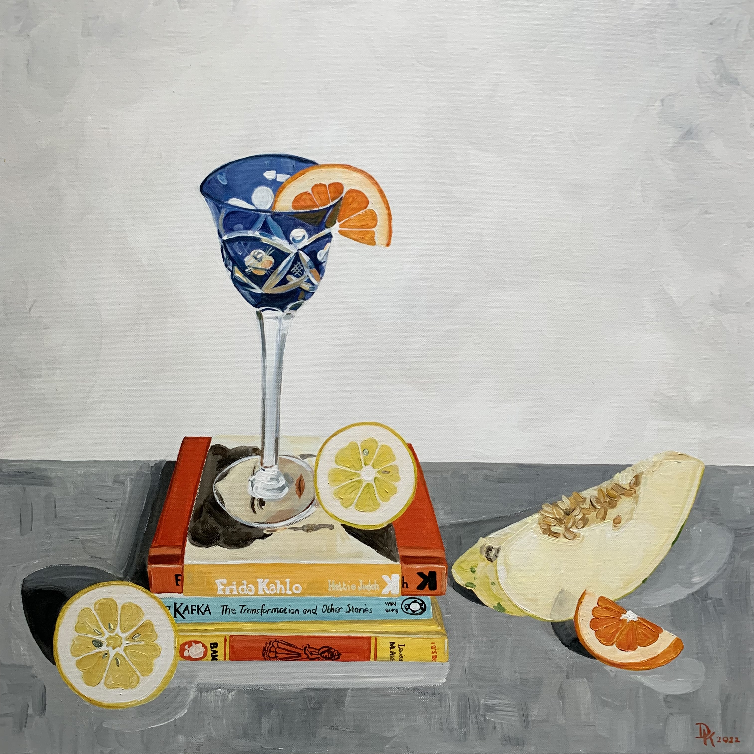 Gin & Melon With Frida by Dominika Keller | Lethbridge 20000 2022 Finalists | Lethbridge Gallery
