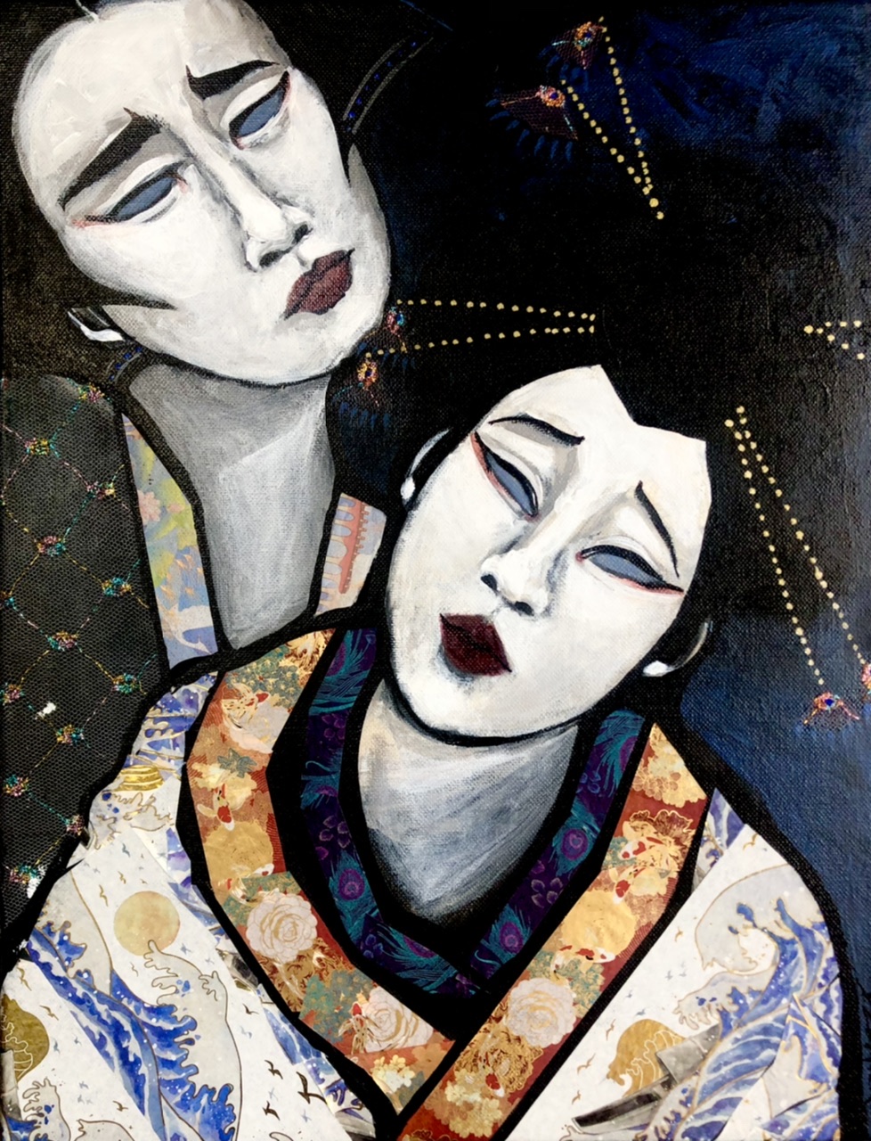 Kabuki  by Deann Cumner | Lethbridge 20000 2022 Finalists | Lethbridge Gallery