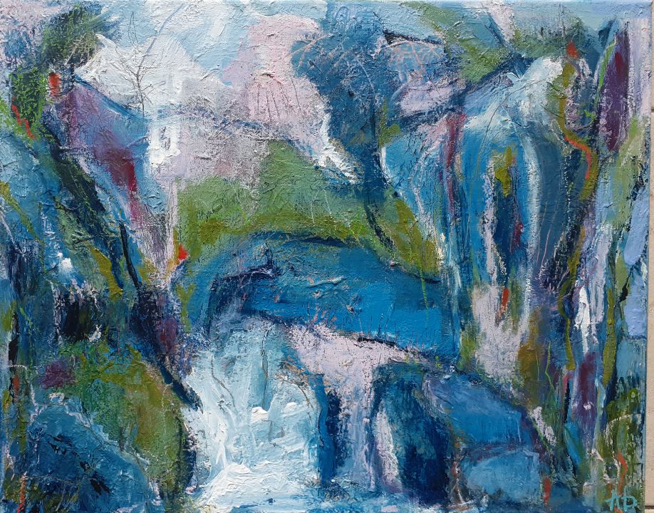 The Falls by Karen Blackwell | Lethbridge 20000 2022 Finalists | Lethbridge Gallery