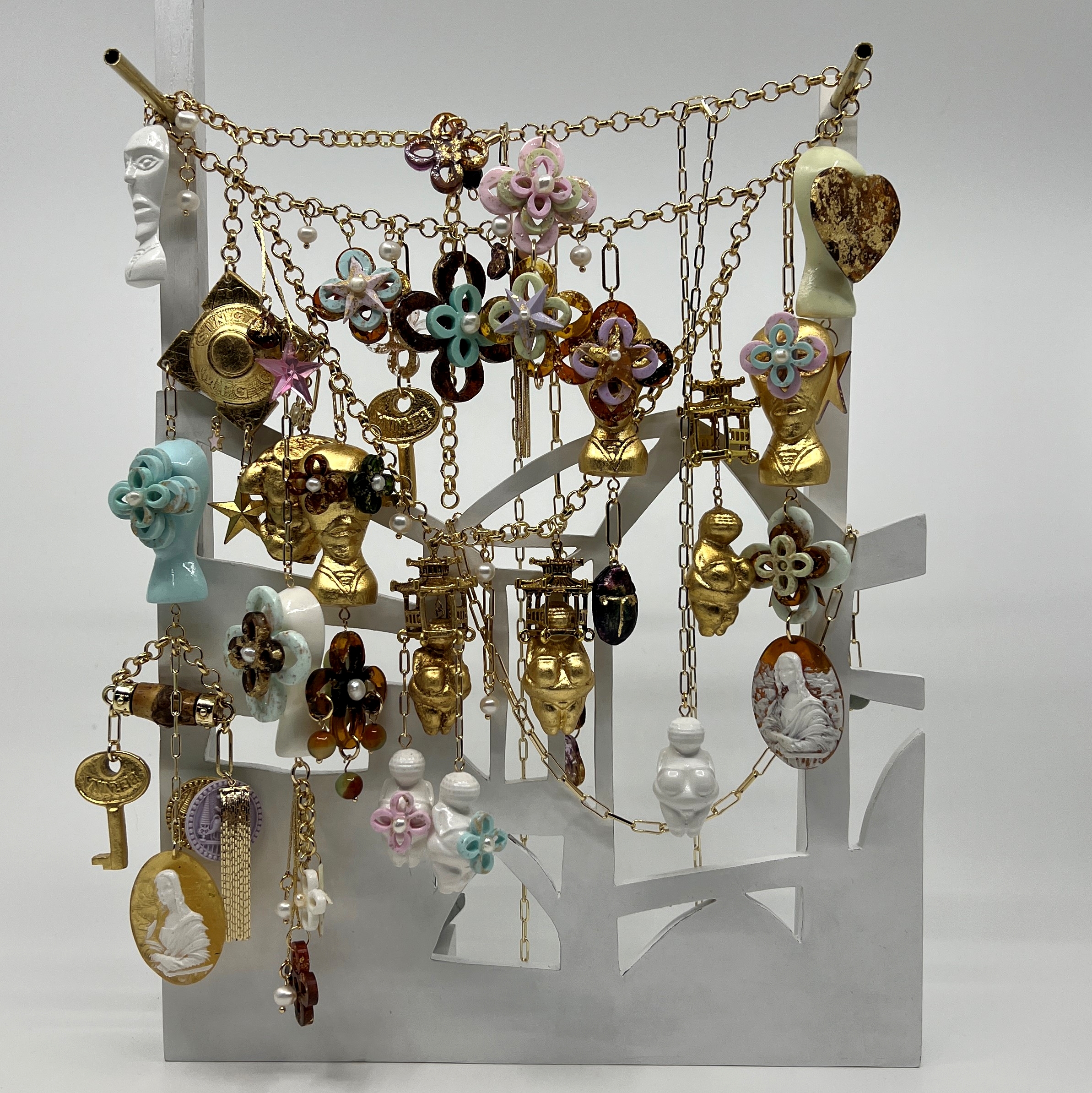 Keepsakes (Necklace with Venus) by Rosie Perl | Lethbridge 20000 2022 Finalists | Lethbridge Gallery