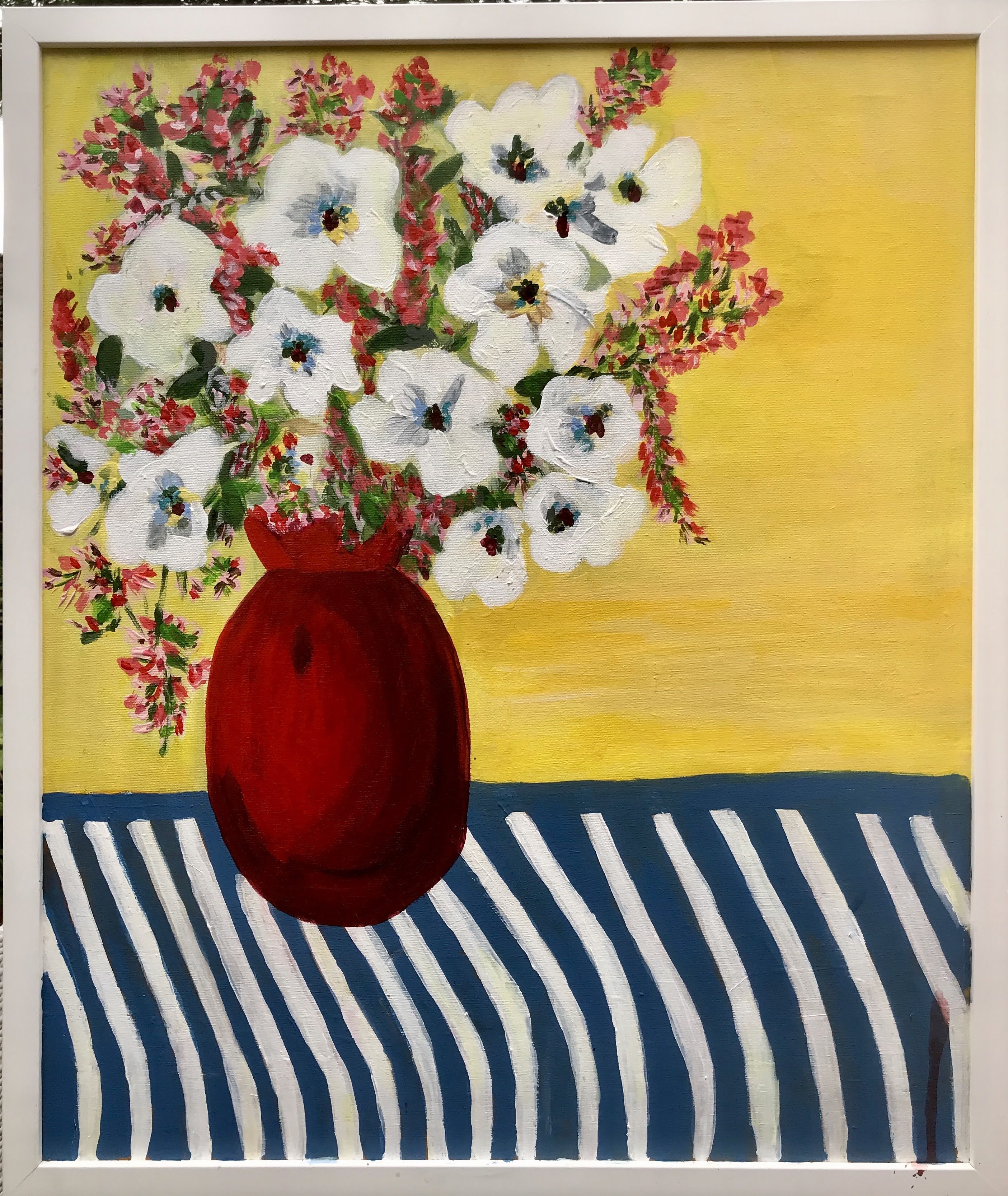 White Azaleas by Leonie Watson | Lethbridge 20000 2022 Finalists | Lethbridge Gallery