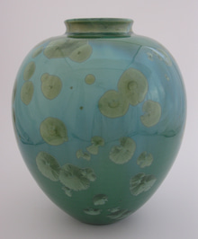 Emerald fountain by Melissa Prendergast | Rotary Art Spectacular 2019 Finalists | Lethbridge Gallery