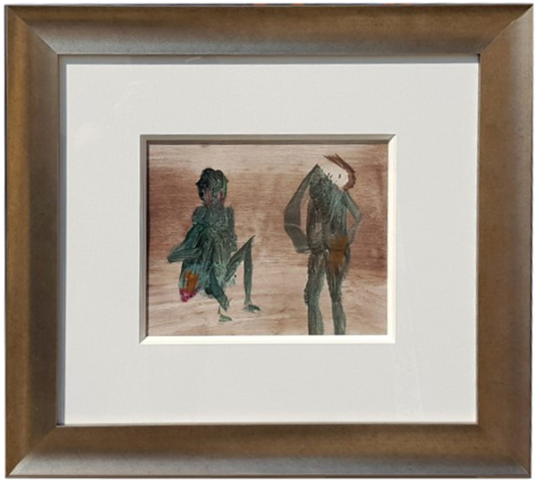 Mandrill Looking at Girl by Sidney Nolan | Lethbridge Gallery Buy Now