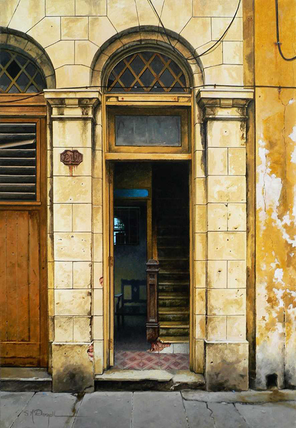 Havana doorway No.211 by Scott McDougall | Lethbridge Gallery