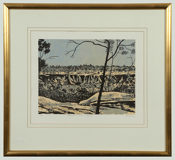 Sandstone Bluffs - Cape York by Ray Crooke | Lethbridge Gallery