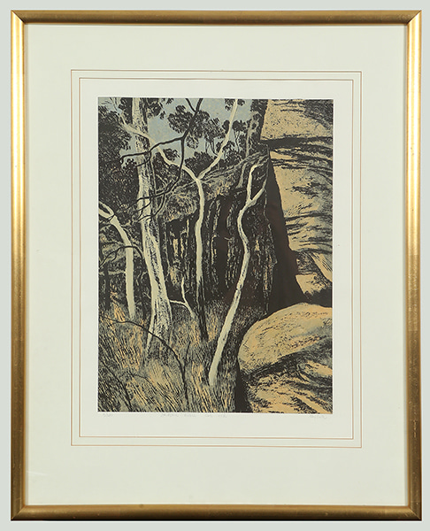 Sandstone Outcrop - Cape York by Ray Crooke | Lethbridge Gallery