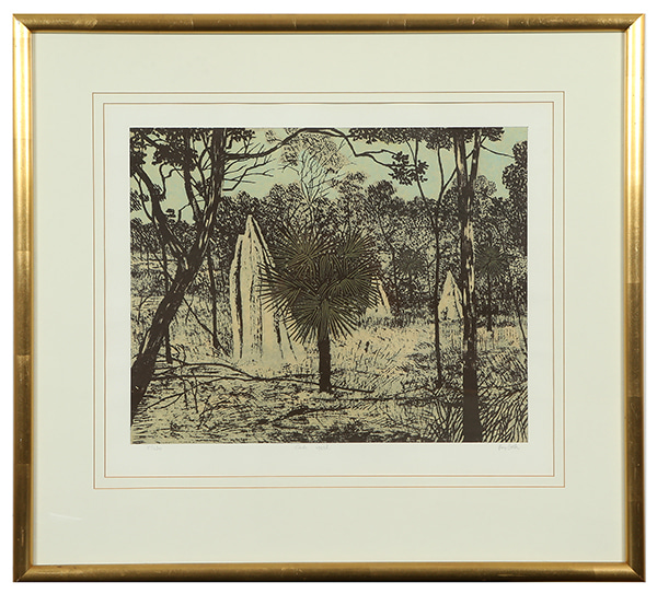 Cape York - Screenprint by Ray Crooke | Lethbridge Gallery