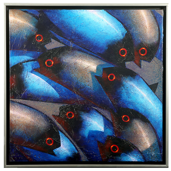Blue Fish by Brett Lethbridge | Lethbridge Gallery