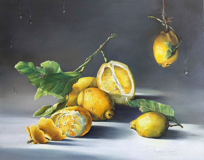 Lemon Fresh with a Twist by Michelle Caitens | Lethbridge Gallery