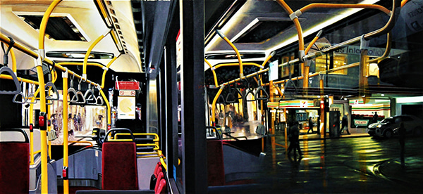 Bus 306 by K D De Silva | Lethbridge Gallery