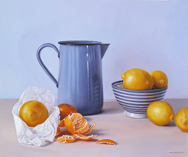 Unwrapped Citrus by Lisa Christensen | Lethbridge Gallery