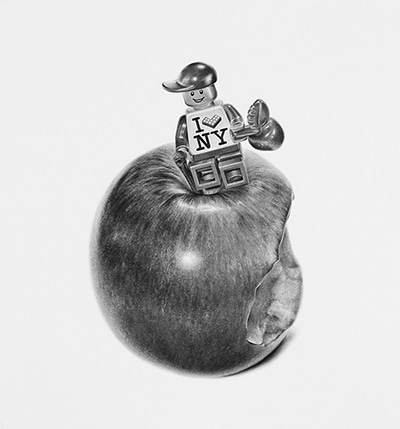 The Big Apple by Elissa Sampson | Lethbridge Gallery