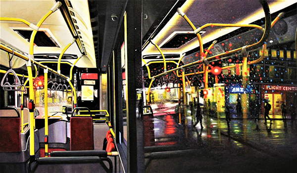 Bus 301 by K D De Silva | Lethbridge Gallery