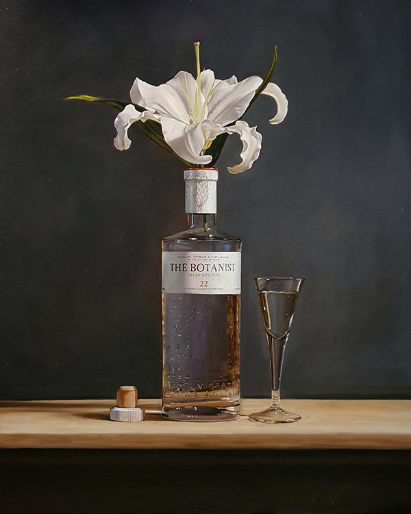 Dark Lily by Oliver Shepherd  | Lethbridge Gallery