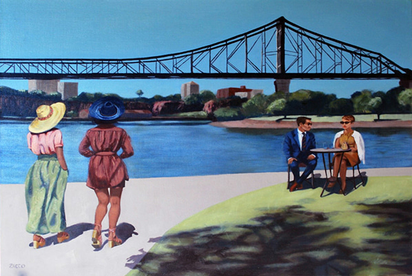 Story Bridge - Ciao Bella! by Linda Zucco | Lethbridge Gallery
