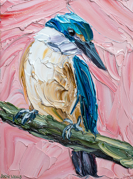 The Hunter Kingfisher by Jodie Wells | Lethbridge Gallery
