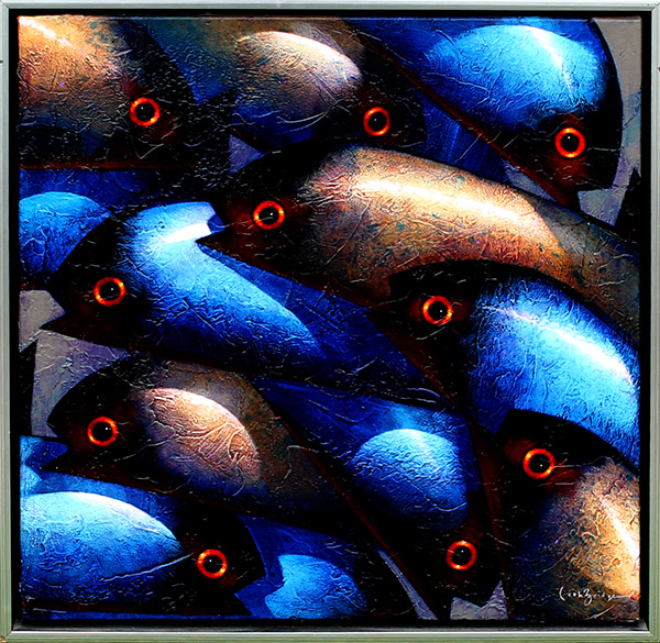 Blue Fish by Brett Lethbridge | Lethbridge Gallery