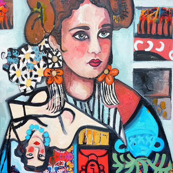 Matisse Girl by Sarah Hickey | Lethbridge Gallery