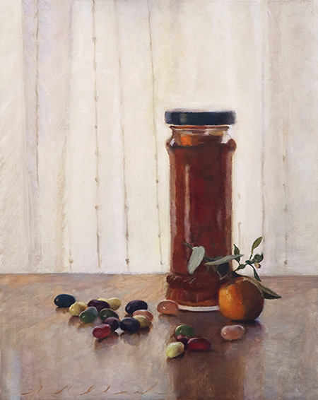 Jellybeans and Cumquat Jam by Ann Maree Clark | Lethbridge Gallery