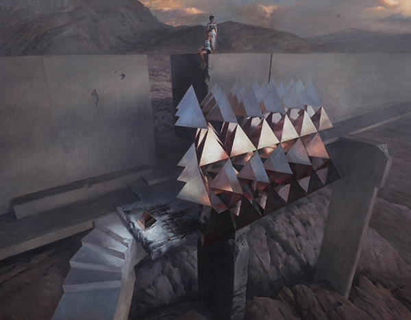 Tetrahedra Gate by Scott  Breton | Lethbridge Gallery