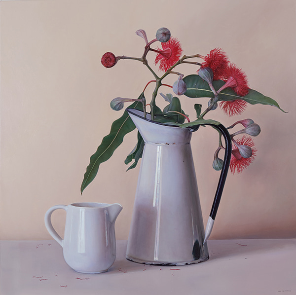 Two Jugs with Gum Blossom by Lisa Christensen | Lethbridge Gallery