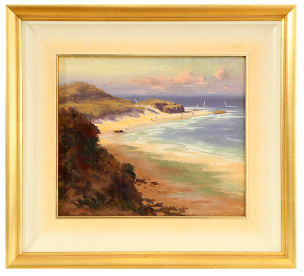 A Touch of Light – Stradbroke Island by Todd Whisson | Lethbridge Gallery