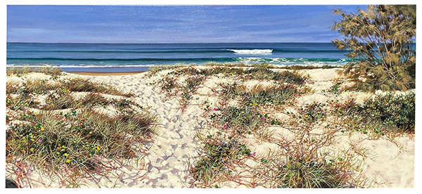 The Bank - Coolum by Raelean  Hall | Lethbridge Gallery