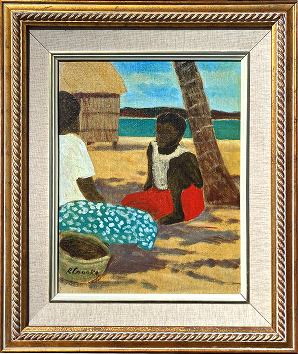 Island Figures by Ray Crooke | Lethbridge Gallery
