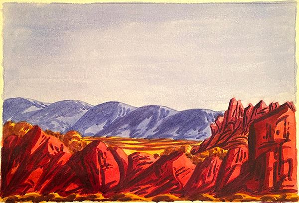 1. Ewald Namatjira by Hermannsburg Artists | Lethbridge Gallery