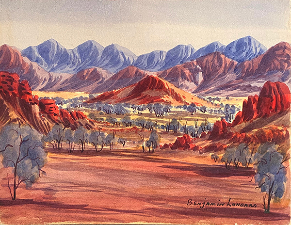 6. Benjamin Landara by Hermannsburg Artists | Lethbridge Gallery