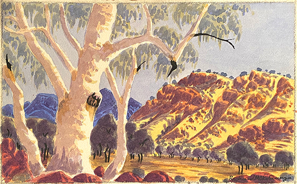 7. Richard Moketarinja by Hermannsburg Artists | Lethbridge Gallery