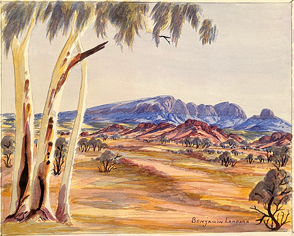 13. Benjamin Landara by Hermannsburg Artists | Lethbridge Gallery