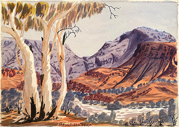 20. Arnulf Ebatarinja by Hermannsburg Artists | Lethbridge Gallery