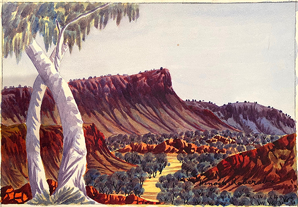 21.  Henoch Raberaba by Hermannsburg Artists | Lethbridge Gallery