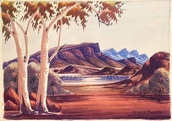 22. Claude Pannka by Hermannsburg Artists | Lethbridge Gallery
