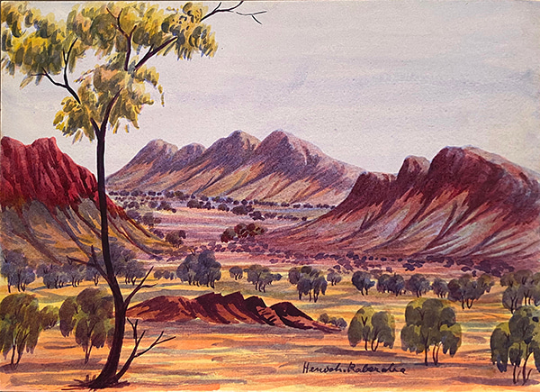 23.  Henoch Raberaba by Hermannsburg Artists | Lethbridge Gallery