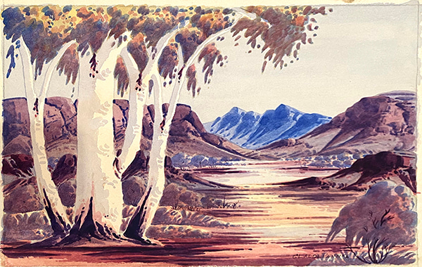 26. Claude Pannka by Hermannsburg Artists | Lethbridge Gallery