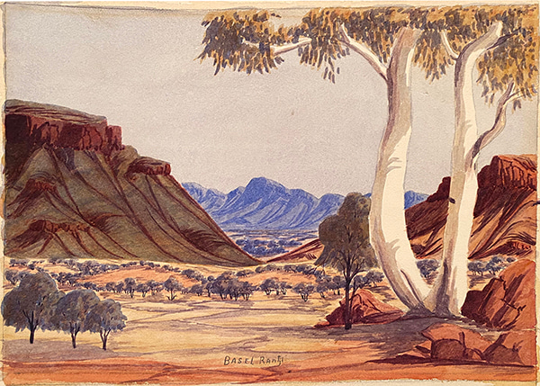 33. Basel Rantji by Hermannsburg Artists | Lethbridge Gallery