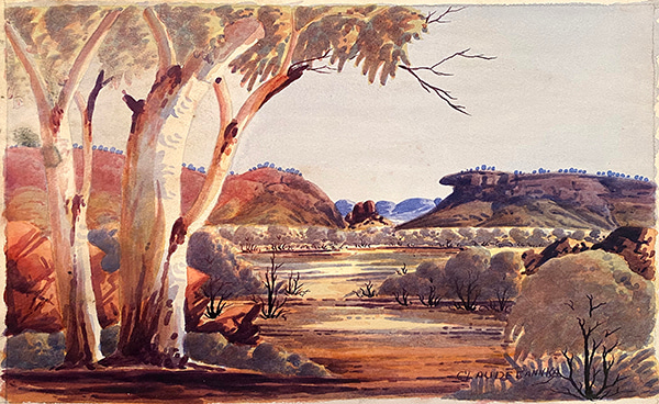 36. Claude Pannka by Hermannsburg Artists | Lethbridge Gallery