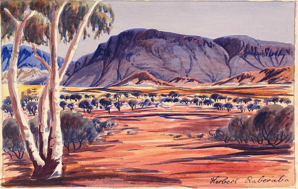 41. Herbert Raberaba by Hermannsburg Artists | Lethbridge Gallery