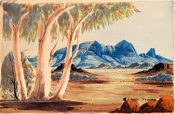 42. Claude Pannka by Hermannsburg Artists | Lethbridge Gallery