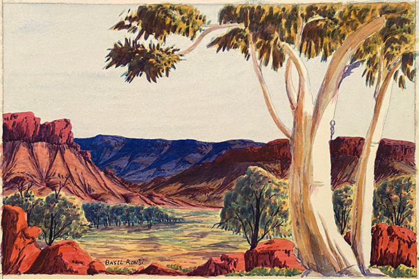 47. Basel Rantji by Hermannsburg Artists | Lethbridge Gallery