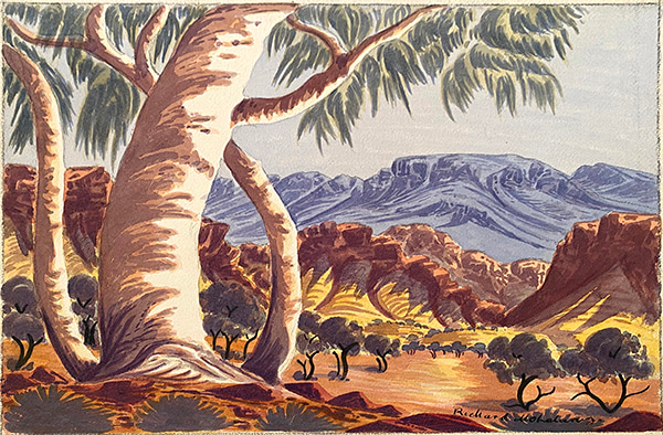 51. Richard Moketarinja by Hermannsburg Artists | Lethbridge Gallery