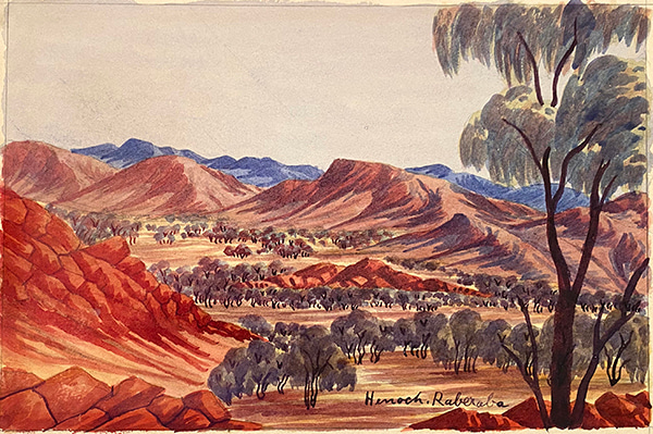 52. Henoch Raberaba by Hermannsburg Artists | Lethbridge Gallery