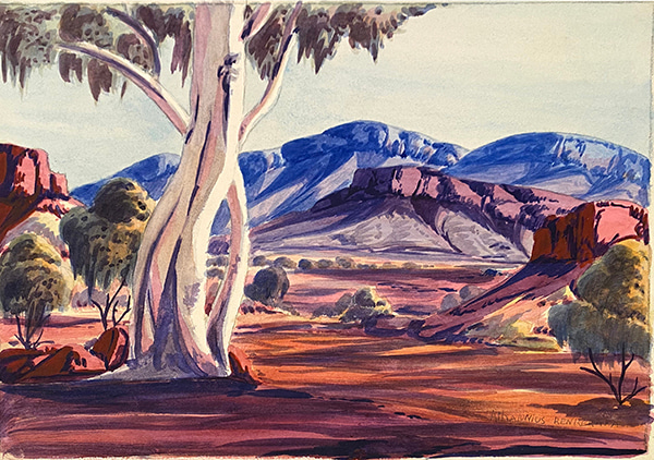 53. Athanasius Renkaraka by Hermannsburg Artists | Lethbridge Gallery