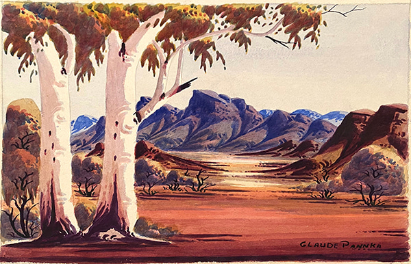 55. Claude Pannka by Hermannsburg Artists | Lethbridge Gallery
